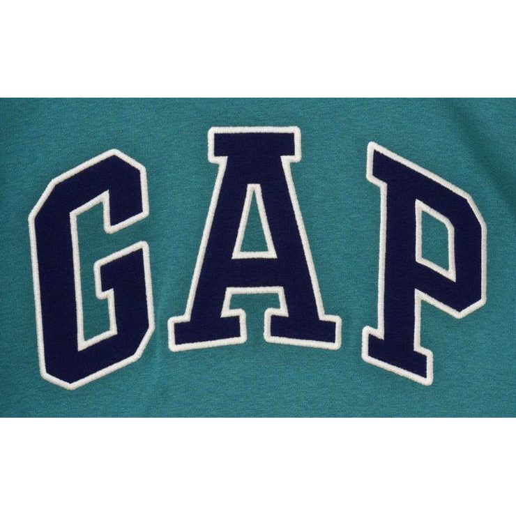 GAP 887220-00 Mikina s logem Zelená