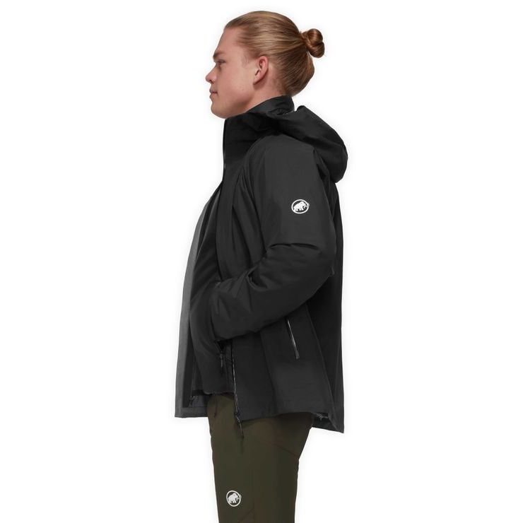 MAMMUT Alto Light 3 in 1 HS Hooded Jacket Men black-black