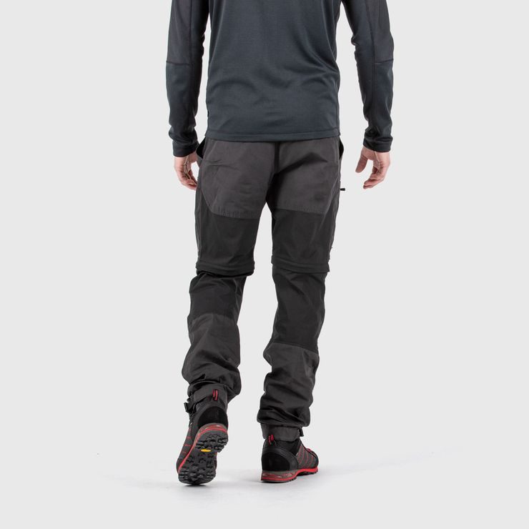 FJÄLLRÄVEN Abisko Lite Trekking Zip-off M Reg Dark Grey-Black