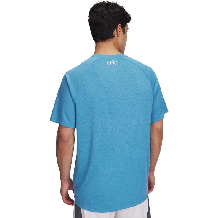UNDER ARMOUR UA Tech Textured SS 453-BLU