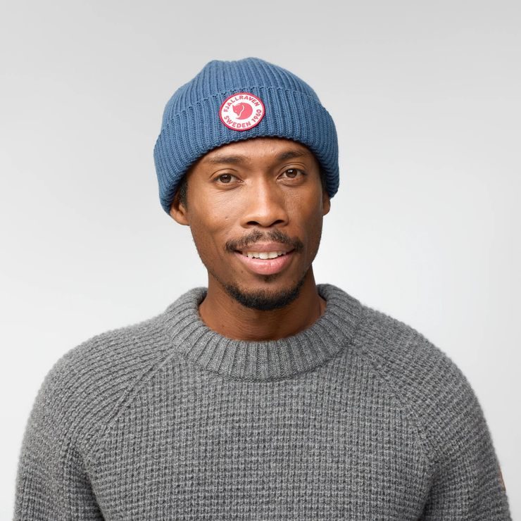 FJÄLLRÄVEN 1960 Lite Logo Hat Indigo Blue