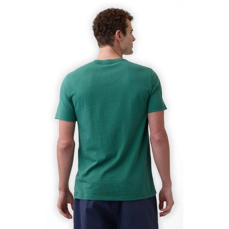 GAP 856659-55 Tričko s logem Everyday Soft Zelená
