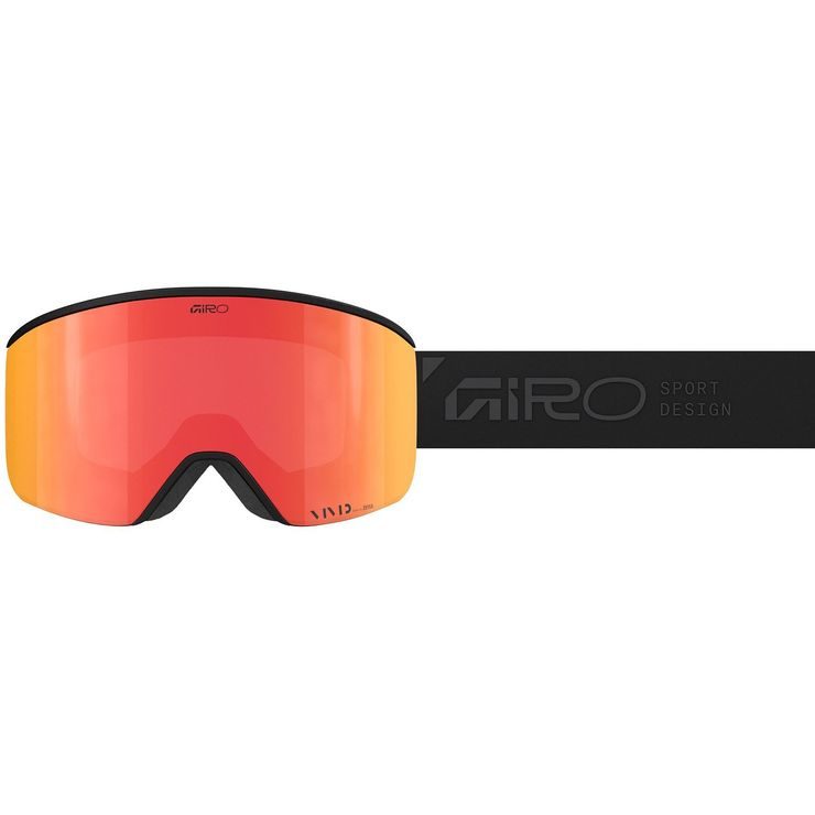 GIRO Axis Black Stacked-Vivid Ember/Vivid Infrared (2skla)