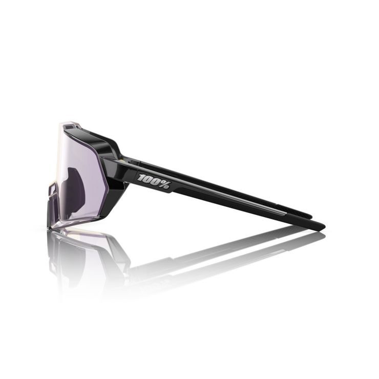 100% KORBIN Gloss Black - Purple Mirror Photochromic Lens