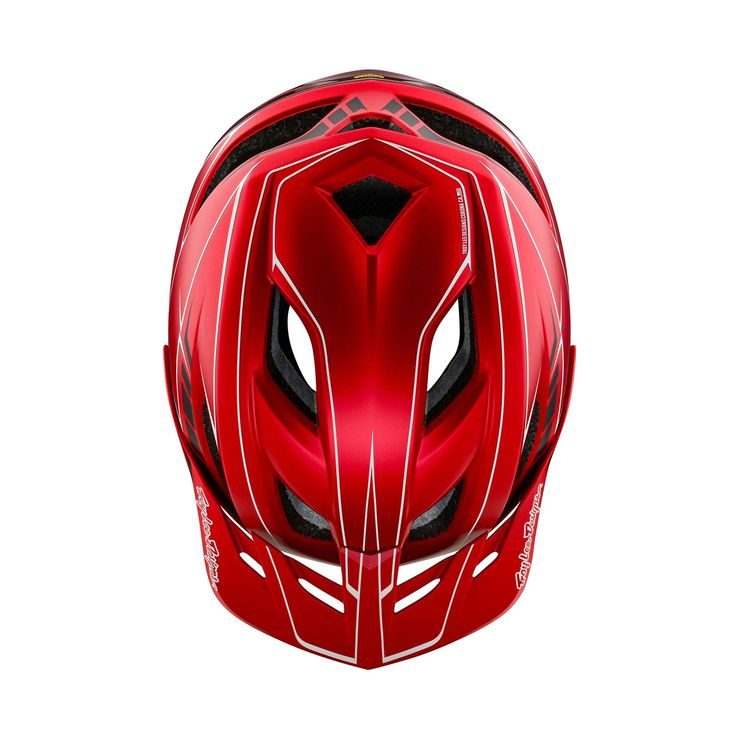 TROY LEE DESIGNS FLOWLINE SE MIPS PINSTRIPE RED