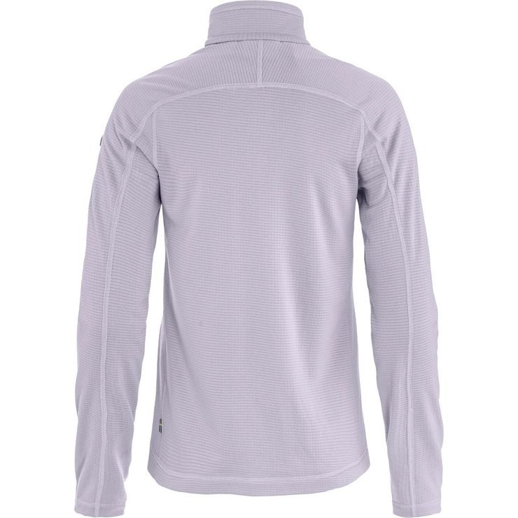 FJÄLLRÄVEN Abisko Lite Fleece Half Zip W Lavender Mist