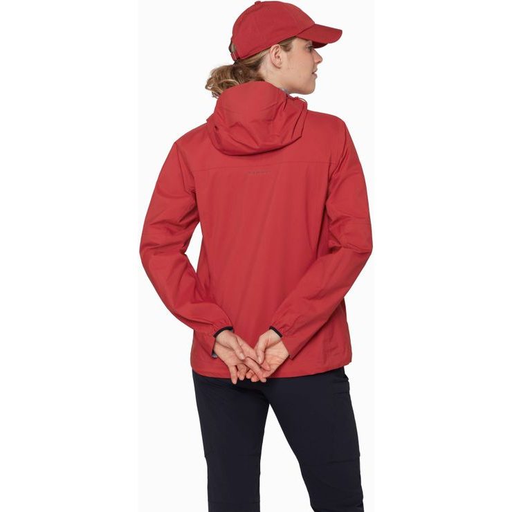 MAMMUT Ducan HS Hooded Jacket Women dark mammut red
