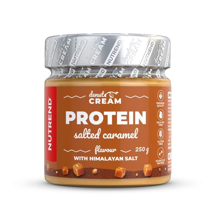 NUTREND Denuts Cream, 250 g slaný karamel s proteinem