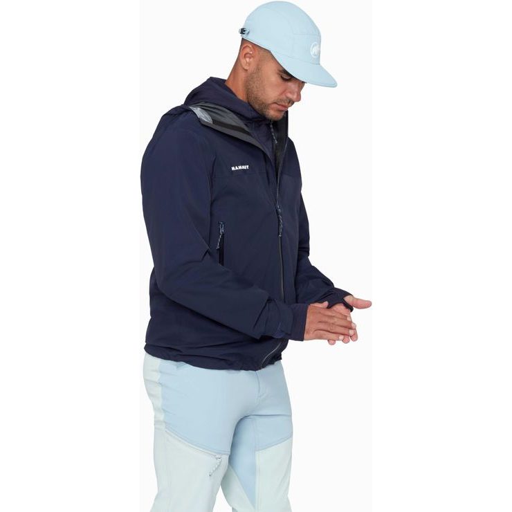 MAMMUT Crag HS Hooded Jacket Men marine