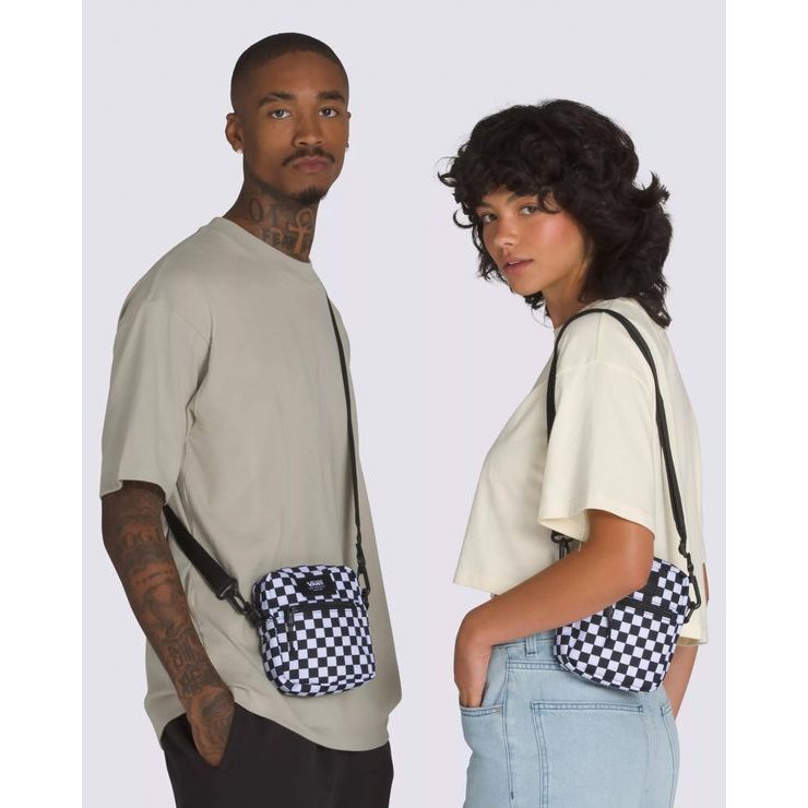 VANS Bail Shoulder Bag Black/White
