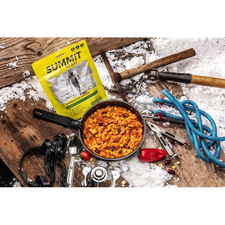 SUMMIT TO EAT CHICKEN FAJITA WITH RICE 128g/604kcal