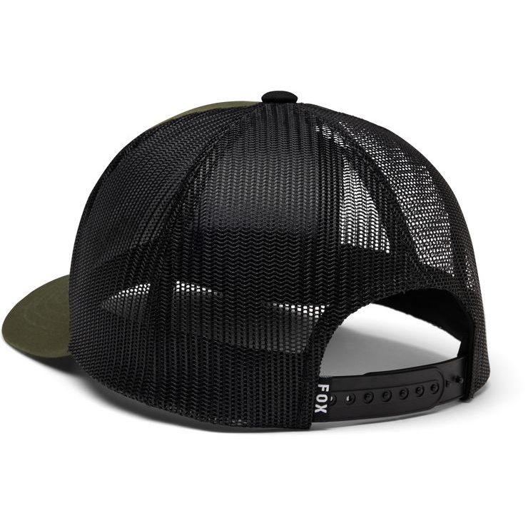 FOX Block Mesh Trucker Hat Army