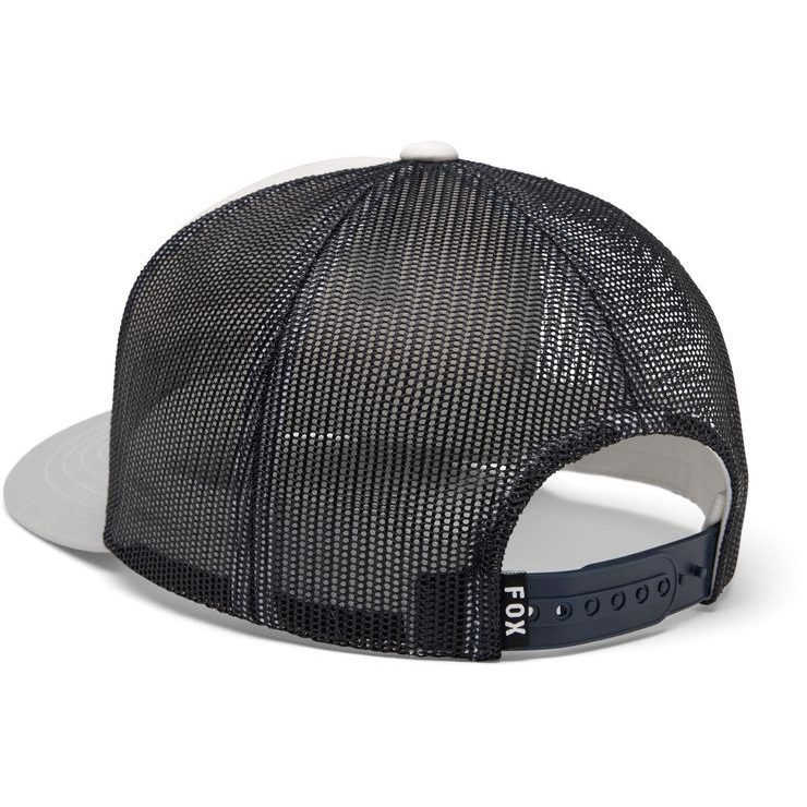 FOX Yth Checker Mesh Trucker Hat White