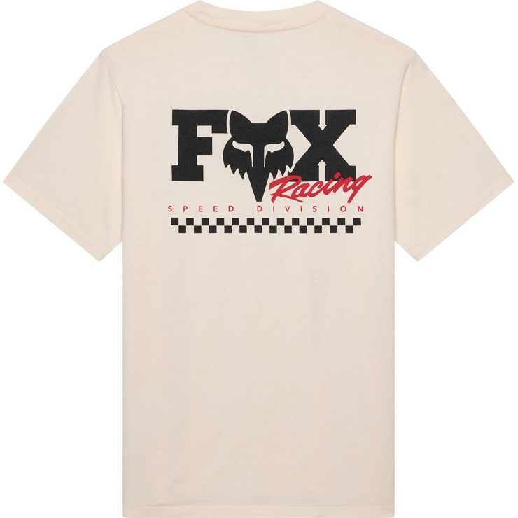 FOX Checker 195 Original Ss Tee Off White