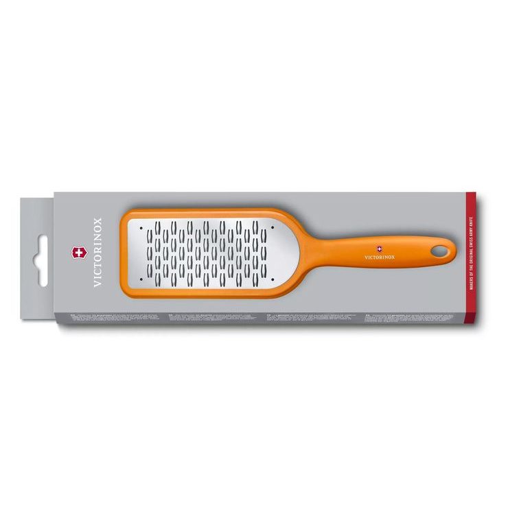 VICTORINOX Kitchen grater, ribbon edge, orange