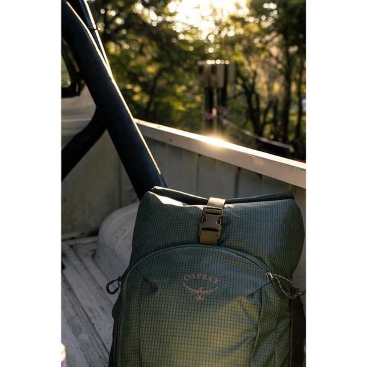 OSPREY TRANSPORTER ROLL TOP PACK 30, pine leaf/earl grey