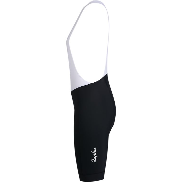 RAPHA Core Bib Women Black/White Short