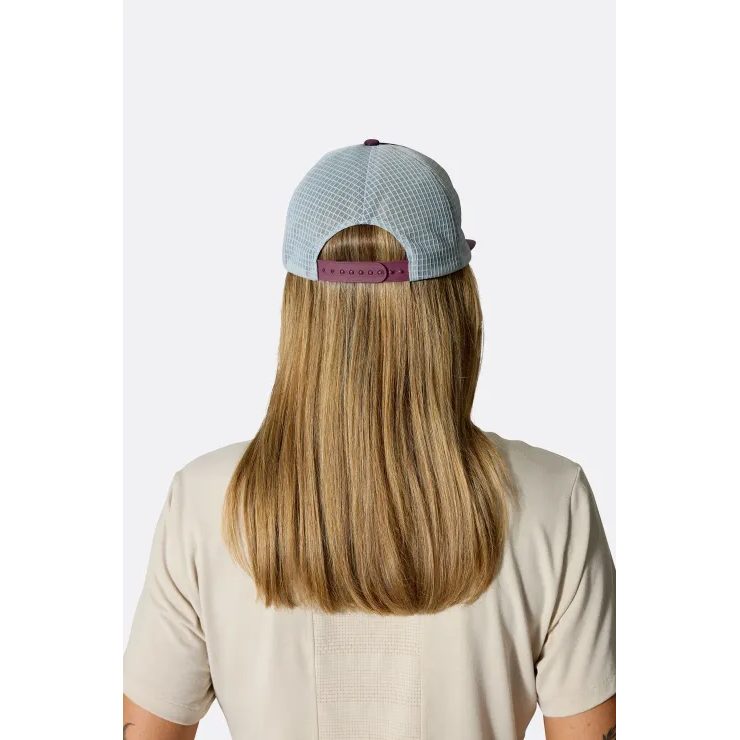 RAB Cirque Print Cap beluga/pewter