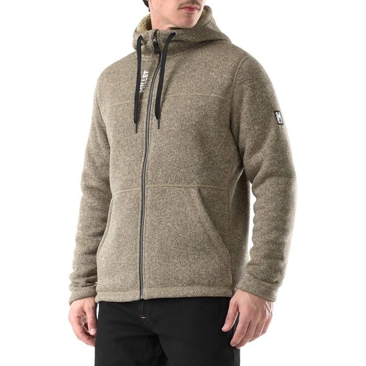 MILLET CHAMONIX KNITWARM HOODIE M DORITE NEW