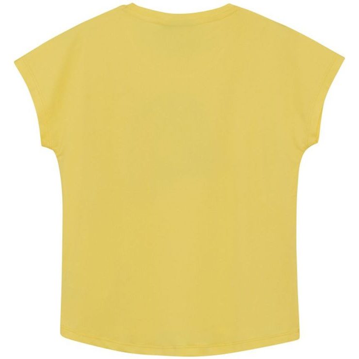 COLOR KIDS Long T-shirt W. Print -S/S-3557-Banana Cream