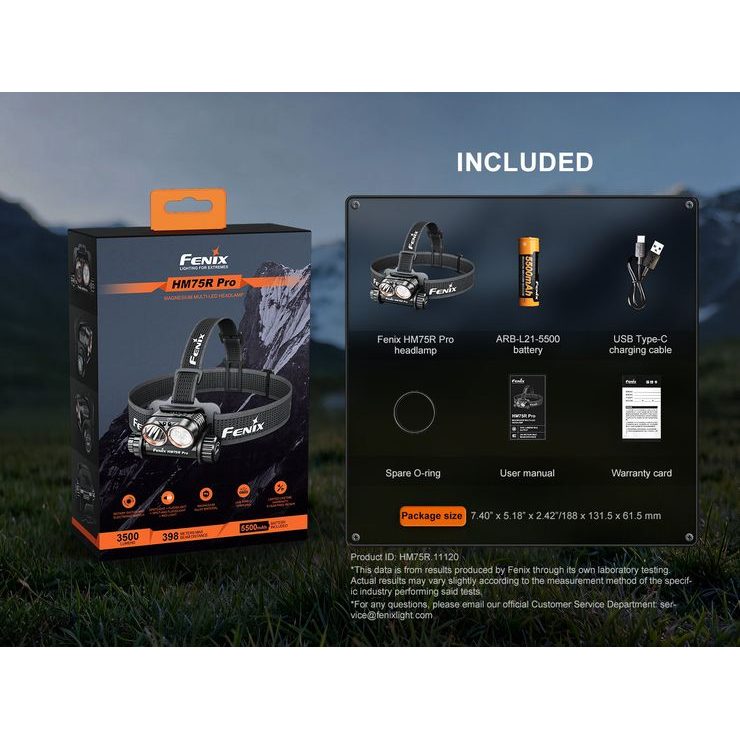 FENIX HM75R PRO 3500 lm