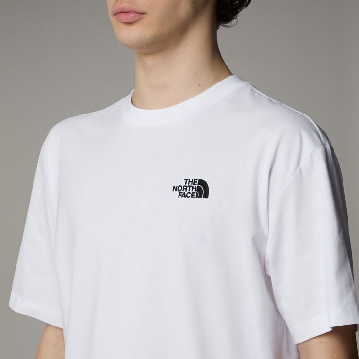 THE NORTH FACE M S/S ESSENTIAL OVERSIZ TNF WHITE XL