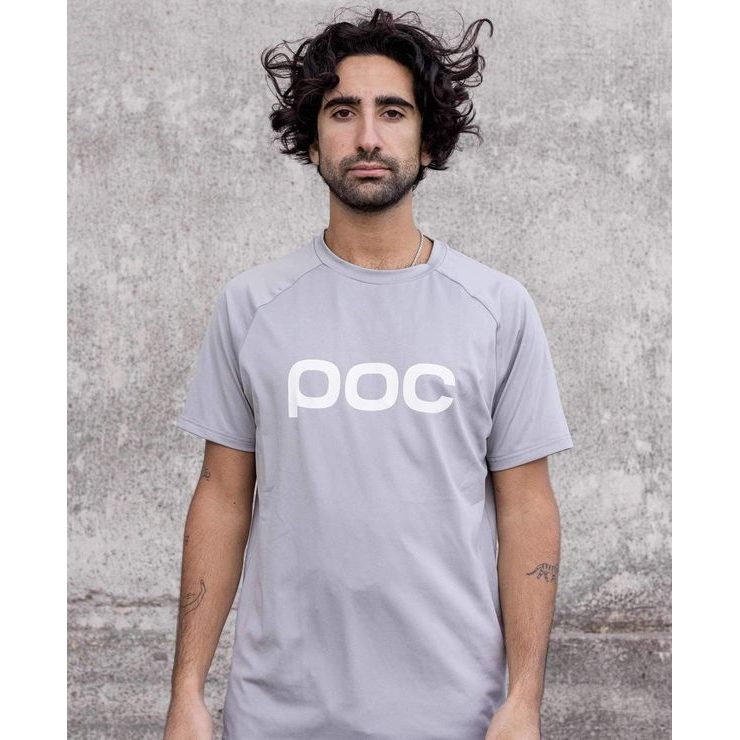 POC M's Reform Enduro Tee Alloy Grey