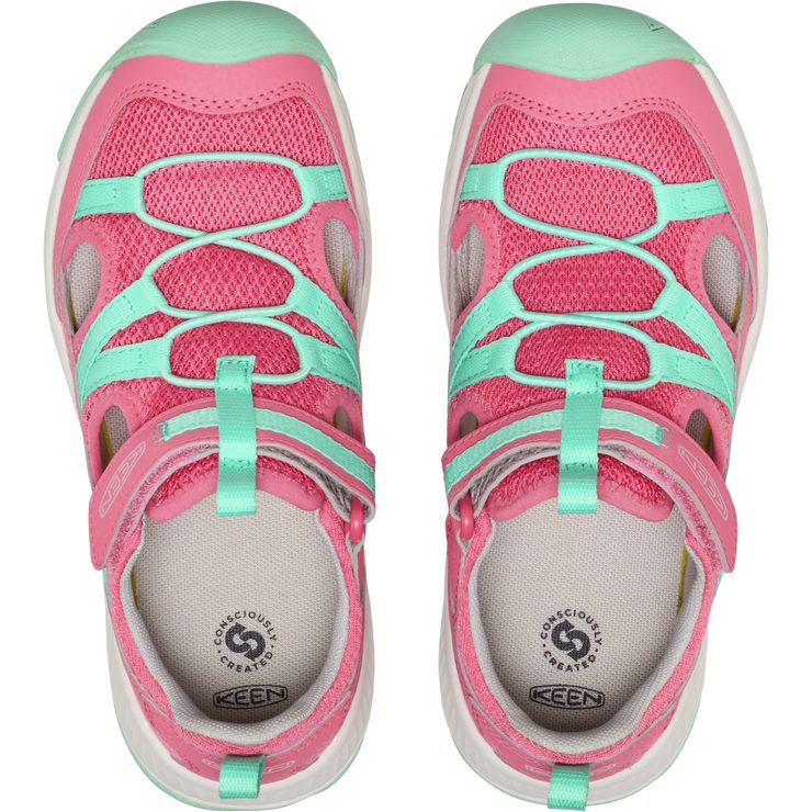 KEEN MOTOZOA SANDAL YOUTH pink lemonade/cabbage