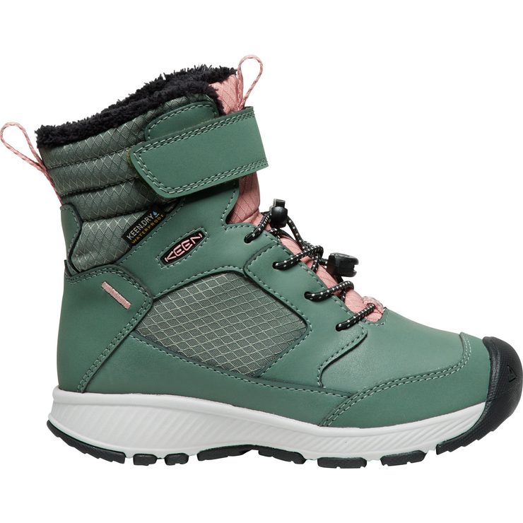 KEEN SKUA WINTER WP CHILDREN dark forest/rose elegance