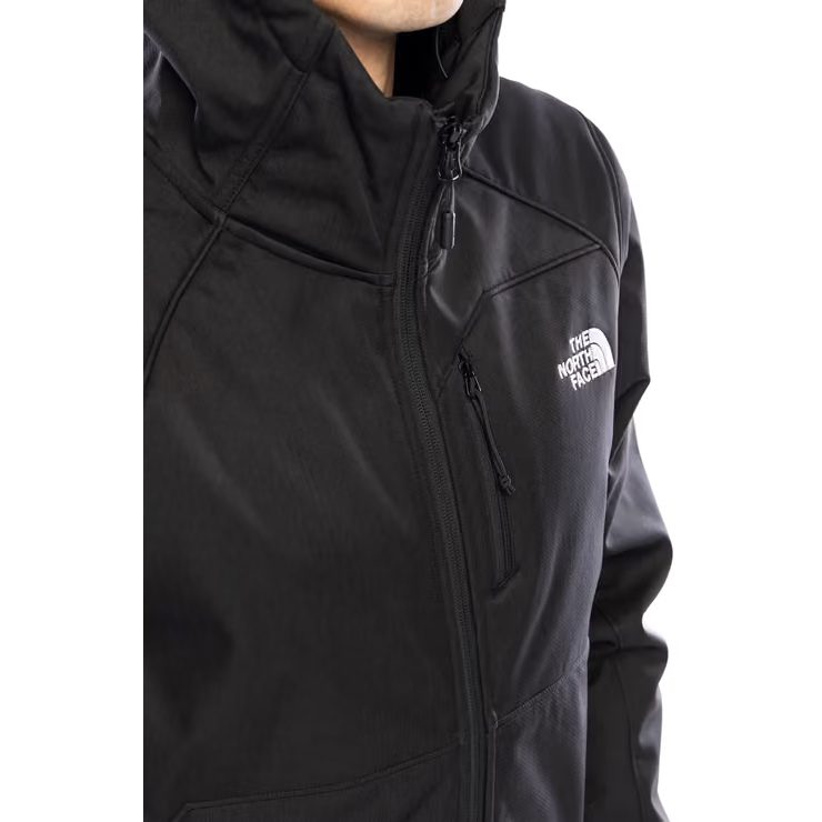 THE NORTH FACE M QUEST HOODED SOFTSHELL, TNF Black-NPF