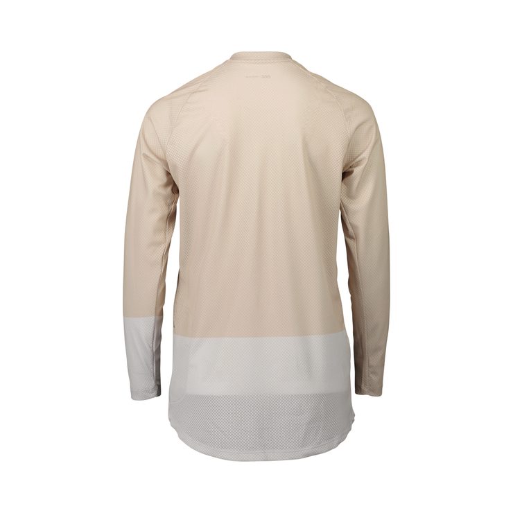 POC W's MTB Pure LS Jersey Lt Sandstone Beige/Granite Grey