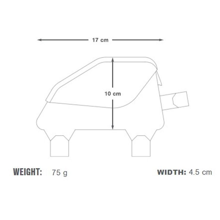APIDURA Racing top tube pack (0,7l)