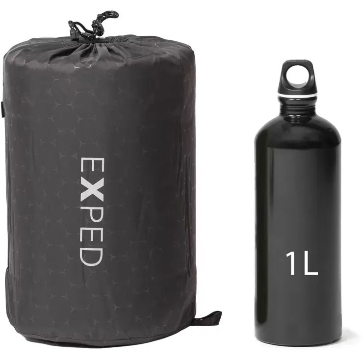 EXPED SIM 3.8 M 183 × 50 × 3,8 cm, Black
