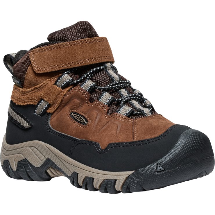 KEEN TARGHEE IV MID WP CHILDREN bison/brindle