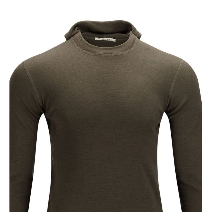 ACLIMA WarmWool hoodsweater V2 M's Tarmac