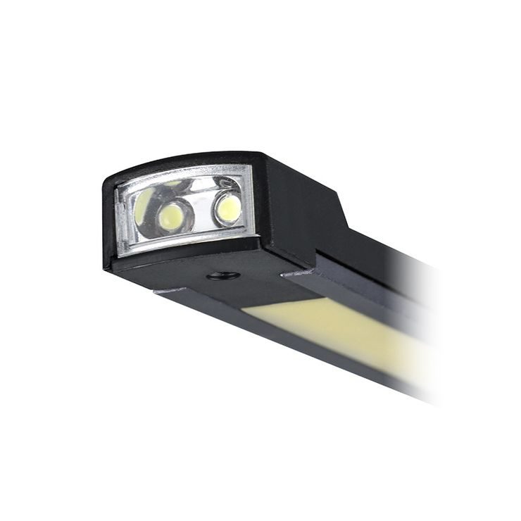 SOLIGHT WM20 pracovní nabíjecí LED lampa, 500lm + 70lm, COB, Li-Ion, USB, černooranžová
