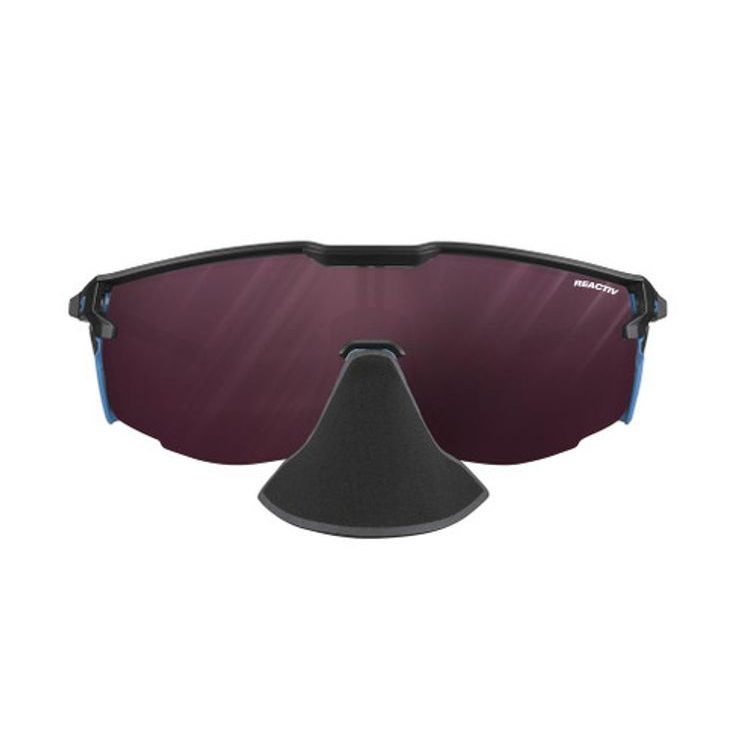 JULBO ULTIMATE COVER REACTIV 0-4 HC Black / Blue Clear / Brown-Red