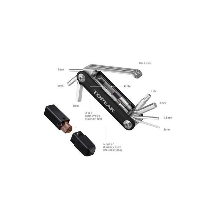 TOPEAK NINJA MASTER+ TOOLBOX T11