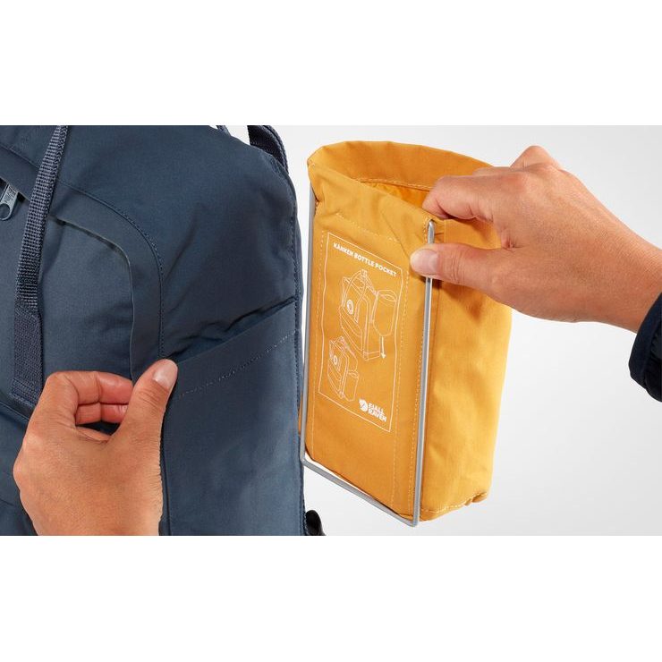 FJÄLLRÄVEN Kånken Bottle Pocket Ochre