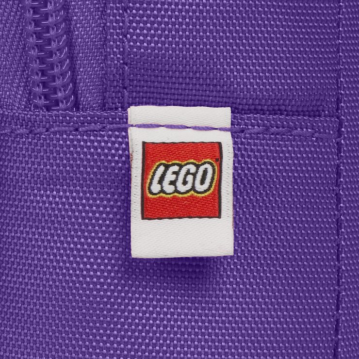 LEGO BAGS Brick 1x2 Sling Bag 2,5 tmavě fialový