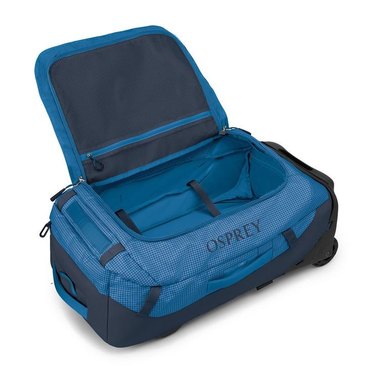 OSPREY TRANSPORTER WHEELED DUFFEL 60 blue