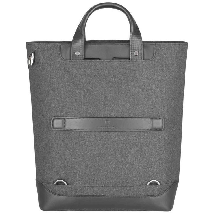 VICTORINOX Architecture Urban2 2-Way Carry Tote 20, Melange Grey / Black