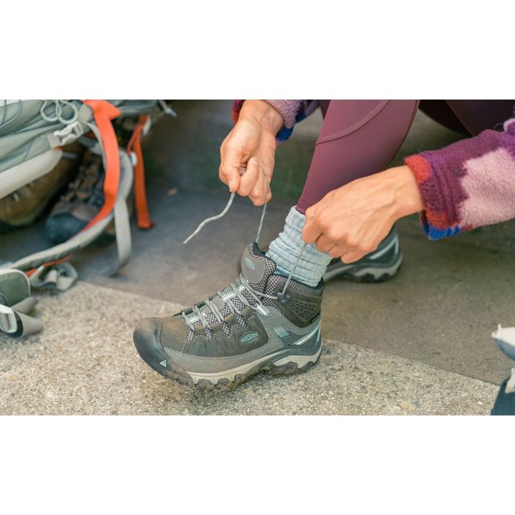 KEEN TARGHEE III MID WP W weiss/boysenberry