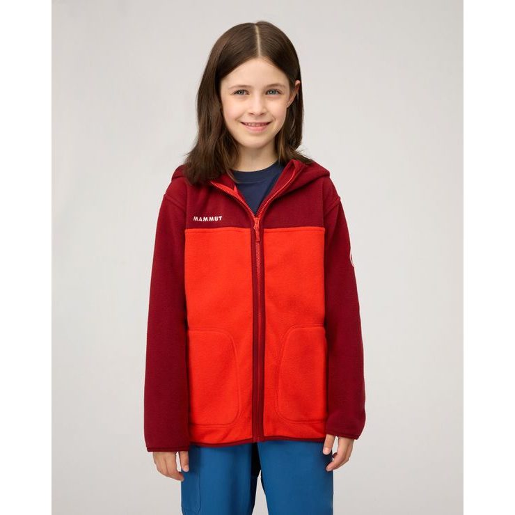 MAMMUT Waymarker ML Hooded Jacket Kids mammut red-dark mammut red
