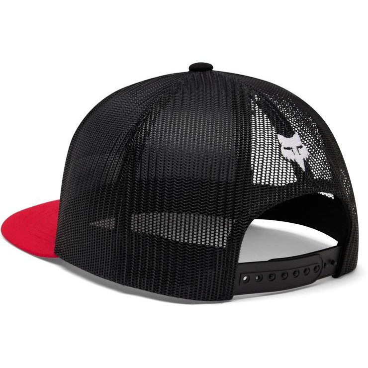 FOX Image Print Snapback Trucker Black