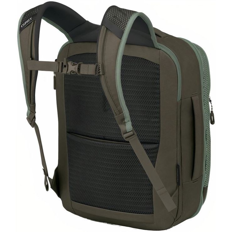 OSPREY TRANSPORTER CARRY ON BAG 26, pine leaf/earl grey