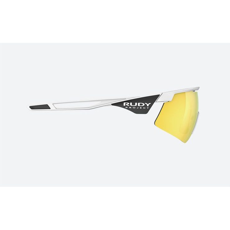 RUDY PROJECT TURBOLENCE RACING RPOPTICS White Matte / ML Yellow