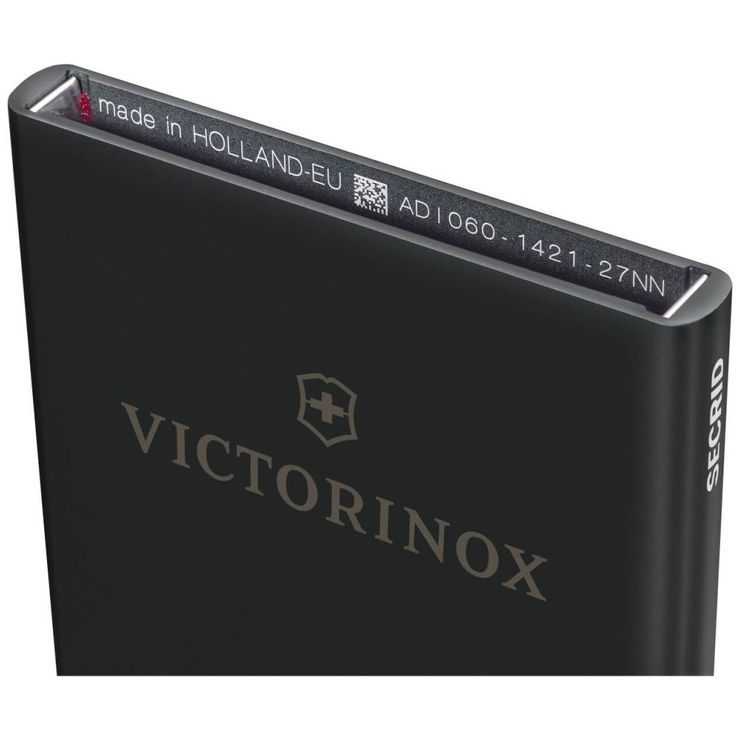 VICTORINOX Altius Secrid, Essential Card Wallet, Black