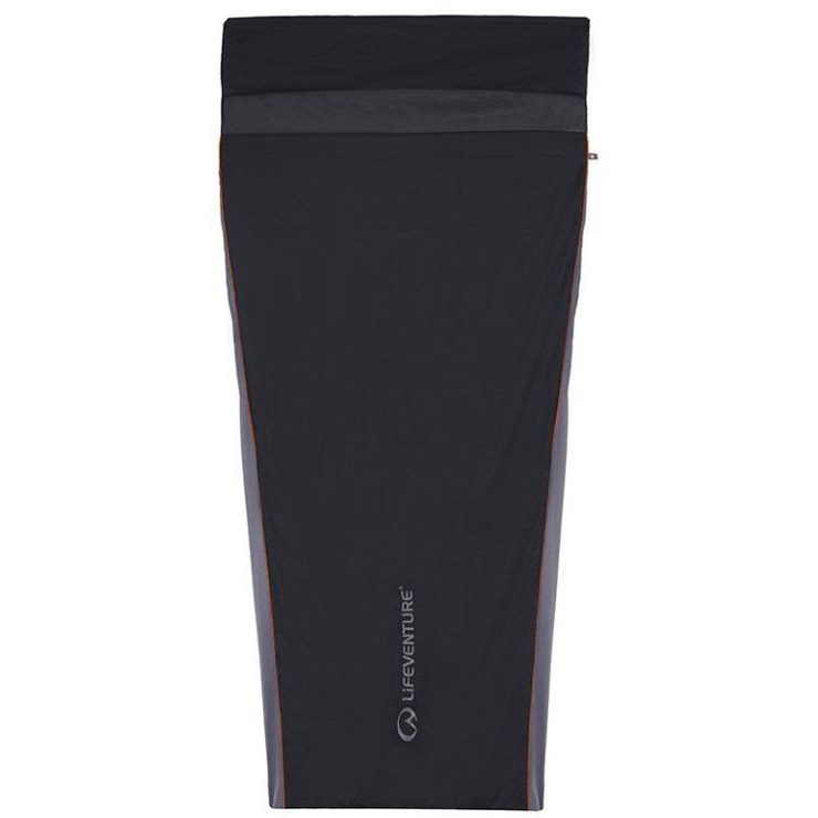 LIFEVENTURE Silk Sleeping Bag Liner Ultimate Mummy 220 × 56–85 cm