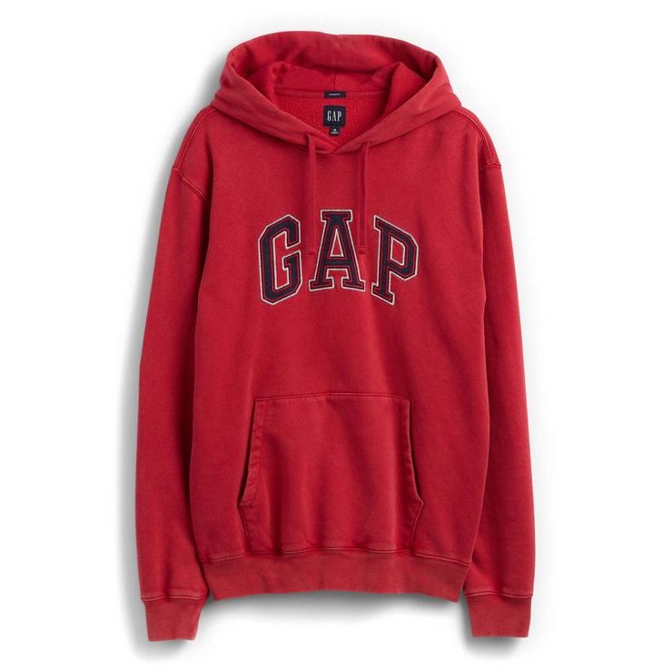 GAP 887082-01 Mikina s logem VintageSoft Červená
